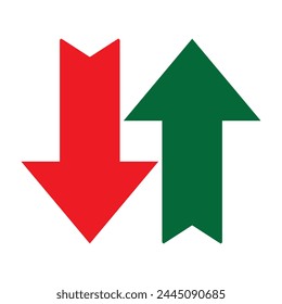 Up Arrow, Down Arrow icon. Vector illustration. EPS 10