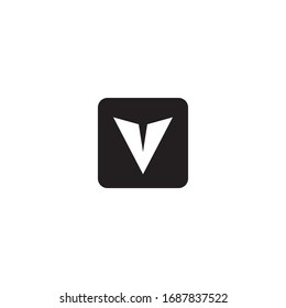 Arrow Down logo / icon design