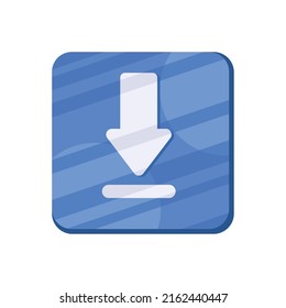arrow download app button icon