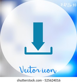 Arrow download icon