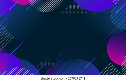 Up arrow dynamic Abstract Colorful geometric purple mixed blue background  Fluid shapes composition and trendy gradient shapes composition vector design