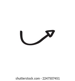 Arrow element design. arrow illustration