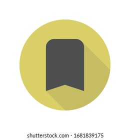 arrow . Element of web long shadow icon. Simple glyph, flat vector of WEB icons for ui and ux, website or mobile application