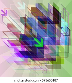arrow elements pattern