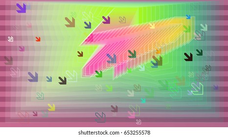 arrow elements pattern