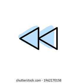 Arrow enter with color shadow vector icon in arrows set
