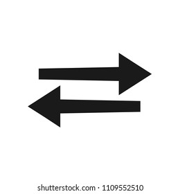 Arrow exchange icon