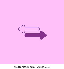 Arrow exchange icon