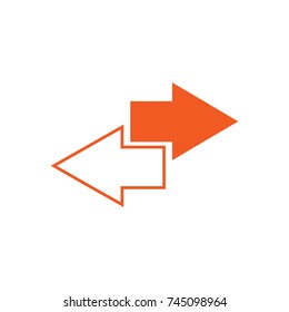 Arrow exchange icon