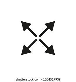 Arrow , Extend , Re-size , Enlarge ,arrows 
 expand icon, minimize iconeps 10