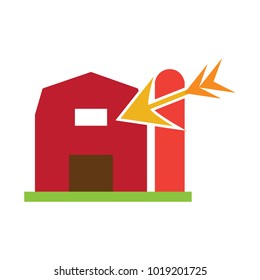 Arrow Farm Logo Icon Design