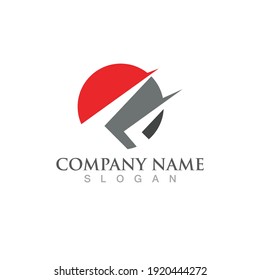 Arrow Faster logo vector illustration icon Logo Template design