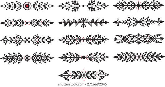 Arrow feather arrow decorative boho tribal arrow ornament illustration vector design