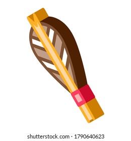 Arrow Feather Plumage Detail Icon Vector. Isometric Archery Activity Sport Equipment Fletching Arrow sign. color isolated symbol illustration