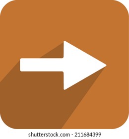 Arrow flat icon