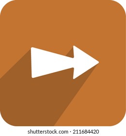 Arrow flat icon