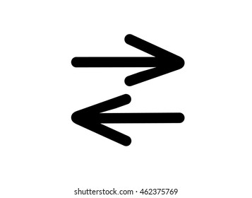 Arrow Flat Icon Vector Illustration
