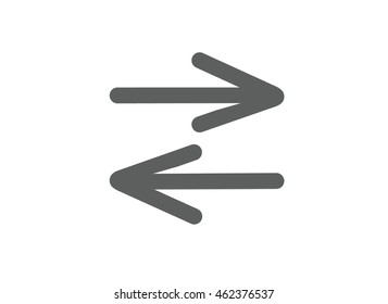 Arrow Flat Icon Vector Illustration