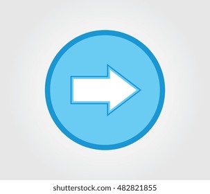 Arrow Flat Icon For Websites And Apps