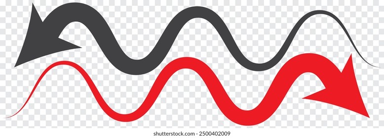 Arrow flat style icon on transparent background. arrow icon for your website design, logo, app, ui. arrow indicated the direction symbol. curved arrow sign. cursor for digital upload icon, vector. - Powered by Shutterstock - Get 15% off with code: PIKWIZARD15