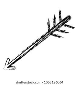 arrow fly isolated icon