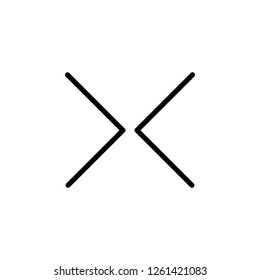 arrow, forward, backwards icon. Can be used for web, logo, mobile app, UI, UX