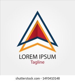 Arrow UP Forward logo, icons, template for business - vector EPS 10 