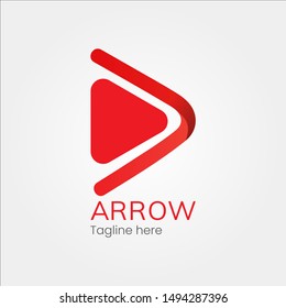 ARROW UP AND FORWARD LOGO AND ICONS TEMPLATE FOR BUSINESS ETC. IN VECTOR EPS 10