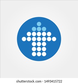 Arrow Up Forward Logo, template, icon to download  Vector eps 10
