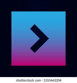 Arrow, forward nolan icon. Simple glyph, flat vector of arrows icons for ui and ux, website or mobile application