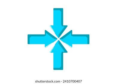 Arrow Functional Game Related Sticker