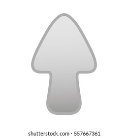 arrow up game icon vector illustration design