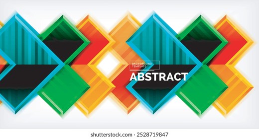 Arrow geometric abstract vector background. Vector Illustration For Wallpaper, Banner, Background, Card, Book Illustration, landing page