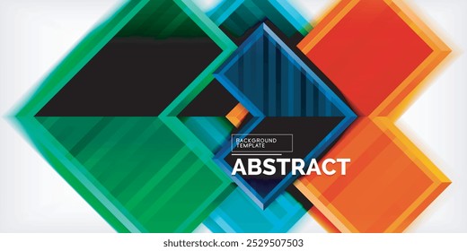 Arrow geometric abstract vector background. Vector Illustration For Wallpaper, Banner, Background, Card, Book Illustration, landing page