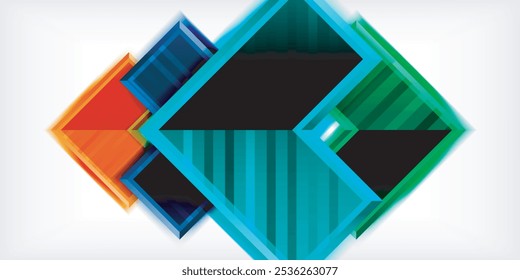 Arrow geometric abstract vector background. Vector Illustration For Wallpaper, Banner, Background, Card, Book Illustration, landing page
