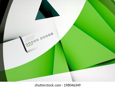 Bogengeometrische Form abstrakter Geschäftshintergrund. Vorlage für Grafikdesign