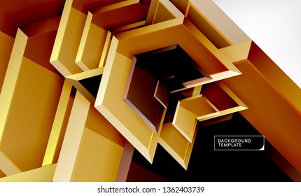 Arrow geometrical abstract background, directional wallpaper concept, vector illustration