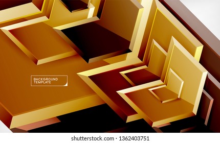 Arrow geometrical abstract background, directional wallpaper concept, vector illustration