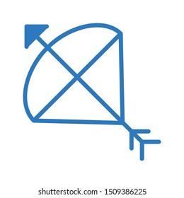 Arrow glyph colour vector icon