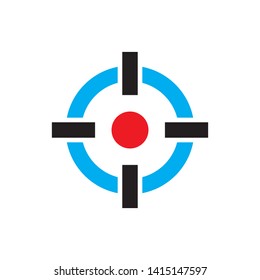 Arrow, goal, hit, target icon. Editable vector 2000x2000 Pixel.