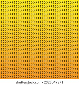 gradiente de flecha amarillo y naranja, prima de fondo abstracto de petern y moderno adecuado para medios sociales