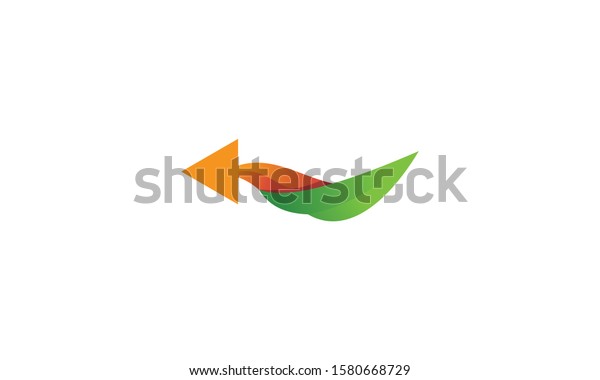 Arrow, graphic logo
design for company