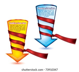 arrow graphic pointer