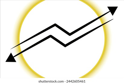 Arrow Graphic vector abstract background