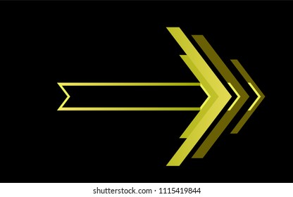arrow graphic vector design background