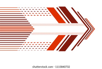 arrow graphic vector design background