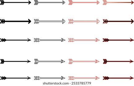 An arrow is a graphical symbol, such as ← or →, or a pictogram, used to point or indicate direction.