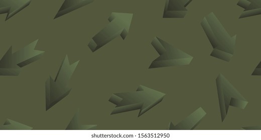 Arrow growing graph seamless pattern background. Abstract background. Business concept vector illustration. Progress arrow grow symbol pattern