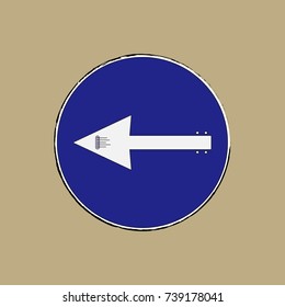 arrow guitar icon 