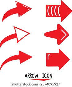 arrow hand draw curve icons jpg